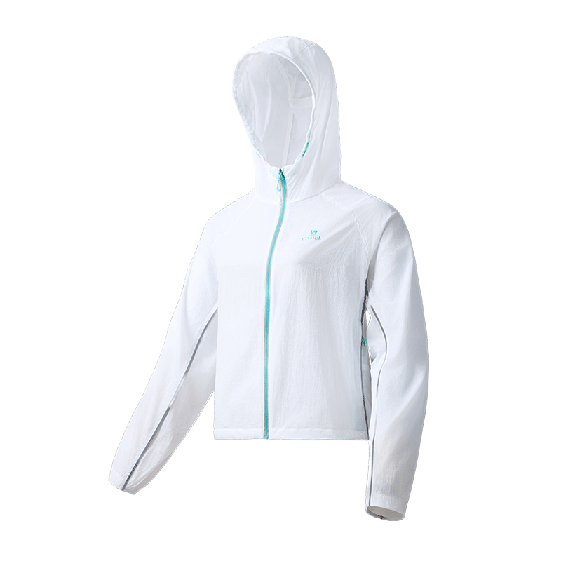 Camel Iceberg Sunscreen Jacket Goddess Edition Short Spring Summer New Outdoor Original Yarn Skin Jacket Women M26BA30013