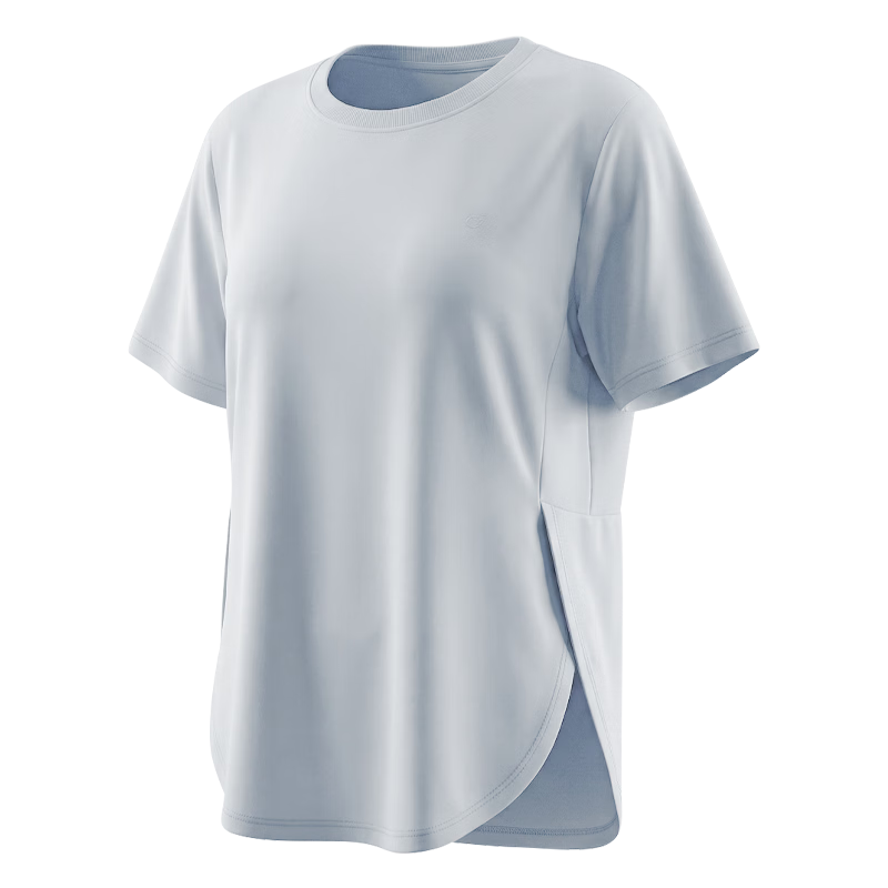 Xueqiman Plus Size Women's Loose Slimming Sports T-Shirt Quick-Dry Breathable Yoga Pilates Fitness Training Short Sleeve