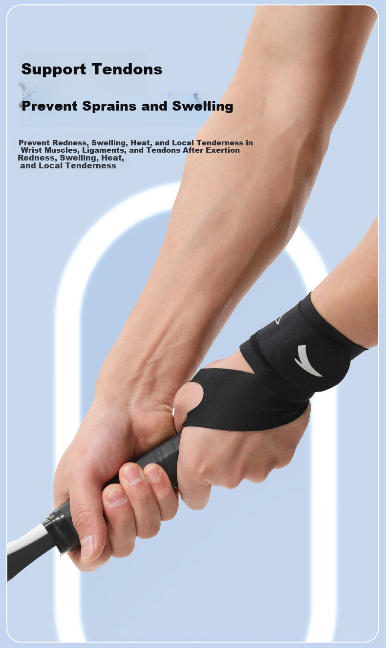 ANTA Wrist Support TFCC Tendonitis Wrist Sprain Strain Fitness Wrist Brace Sports Stabilizer Badminton Compression Sleeve 5