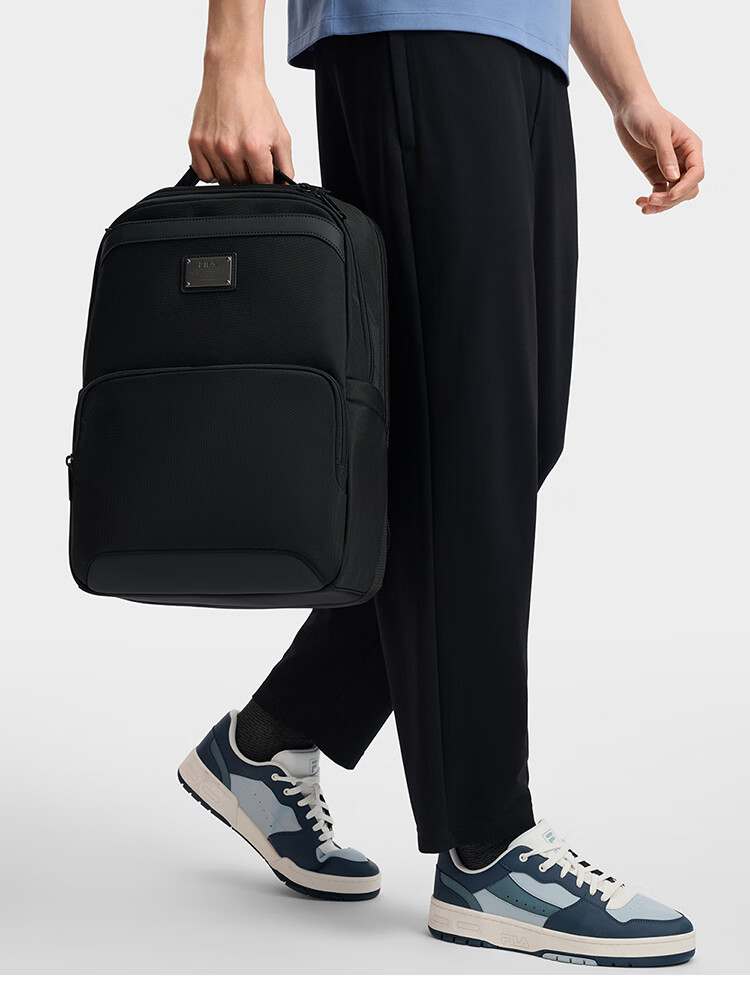FILA Official Men's Backpack 2026 Fashion Commuter Business Laptop Bag 17