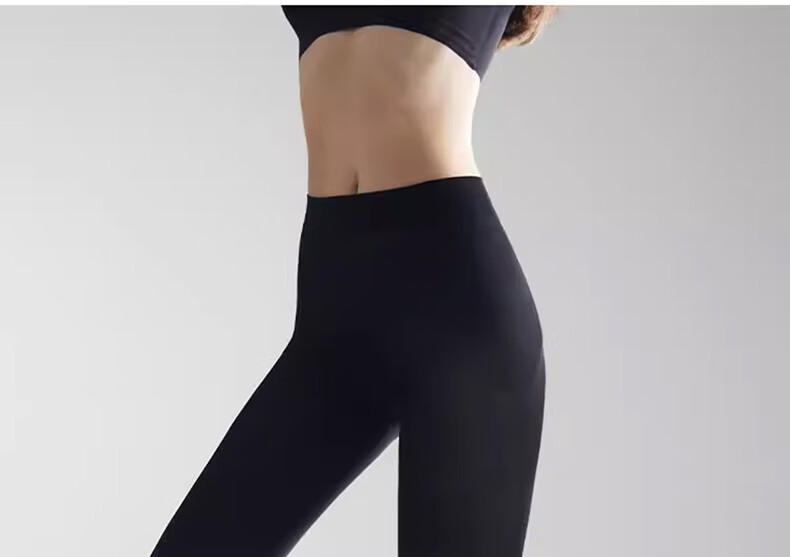 Avandi 2-Pack Women's Thick Black Leggings with Mugwort Antibacterial, Spring and Autumn, Non-Sagging, Slim Fit, Outerwear Tights 22