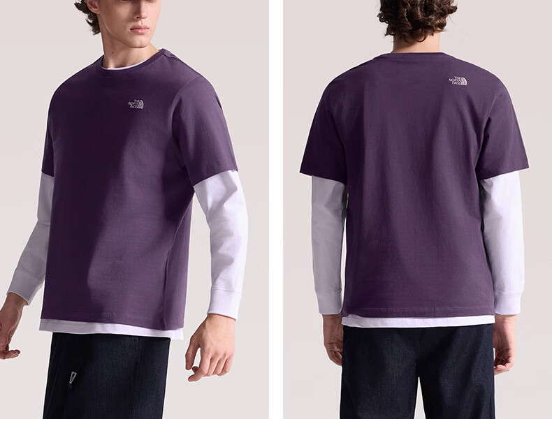 The North Face Unisex Short-Sleeve T-Shirt, Outdoor Breathable And Skin-Friendly, 8GWE, Black/JK3, Size S 9
