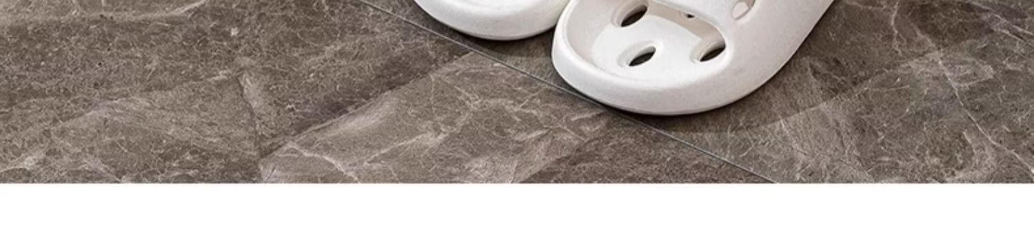 Guoluofi Bathroom Slippers Men Summer Indoor Home Shower Non-slip Hollow Water-draining Thick-soled Cool Slippers Women Black 36-37 11