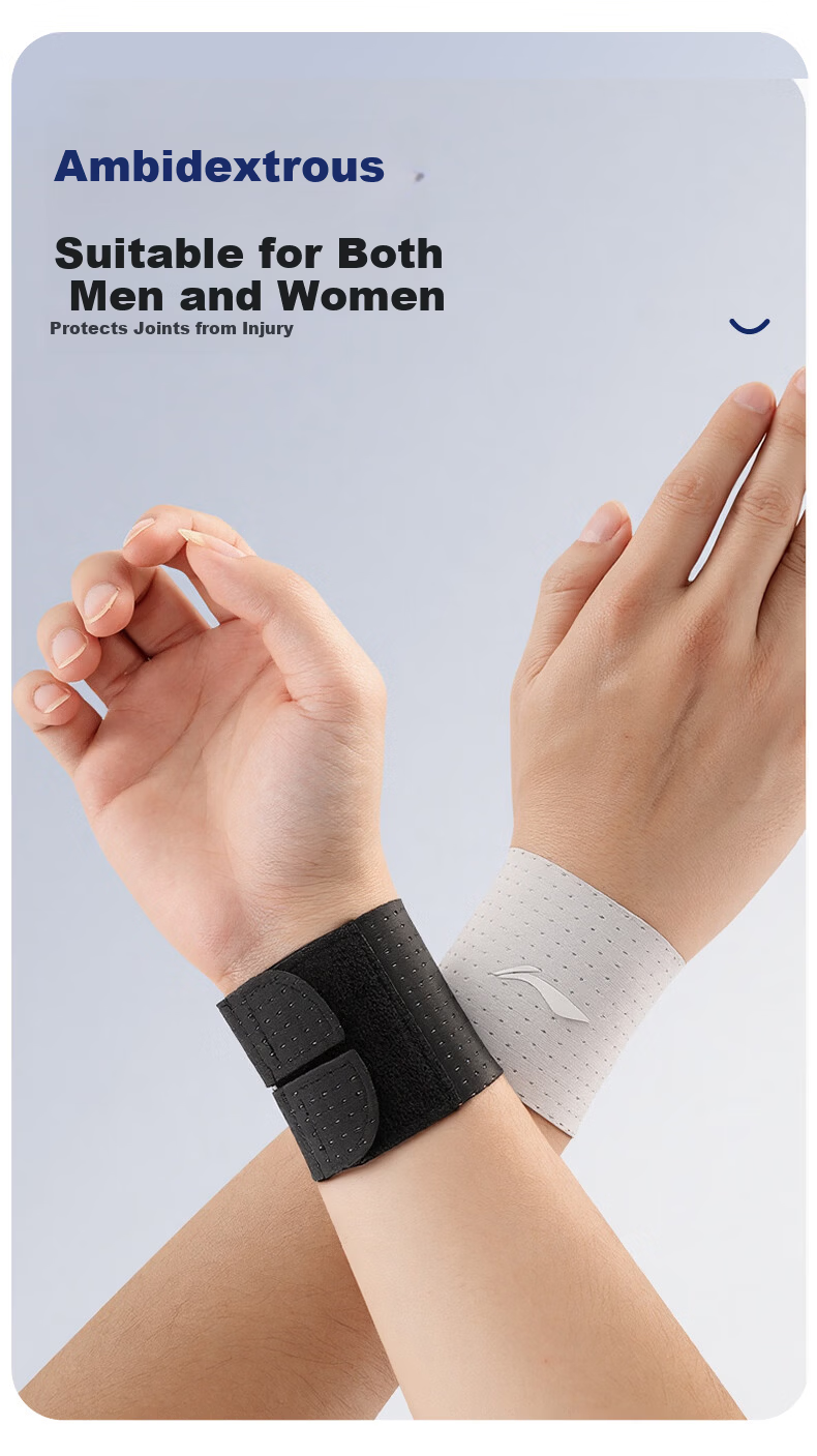 LI-NING Wrist Support Fitness Tendonitis TFCC Compression Wrist Protection Sprain Injury Prevention Unisex Badminton Wrist Guard 15