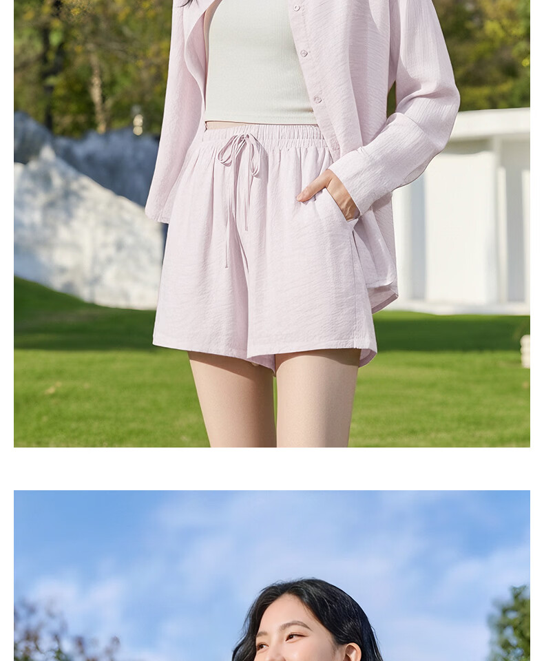 Urban Beauty Linen Shirt Women 2026 Summer New Luxury Youthful Stylish Blouse Ladies Shirt High-End Sun Protection Jacket 19