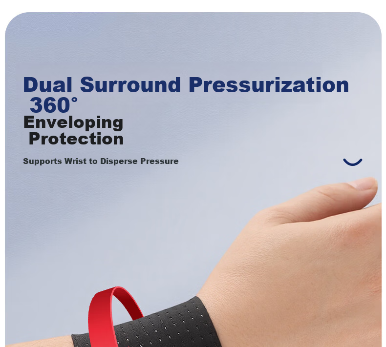 LI-NING Wrist Support Fitness Tendonitis TFCC Compression Wrist Protection Sprain Injury Prevention Unisex Badminton Wrist Guard 8