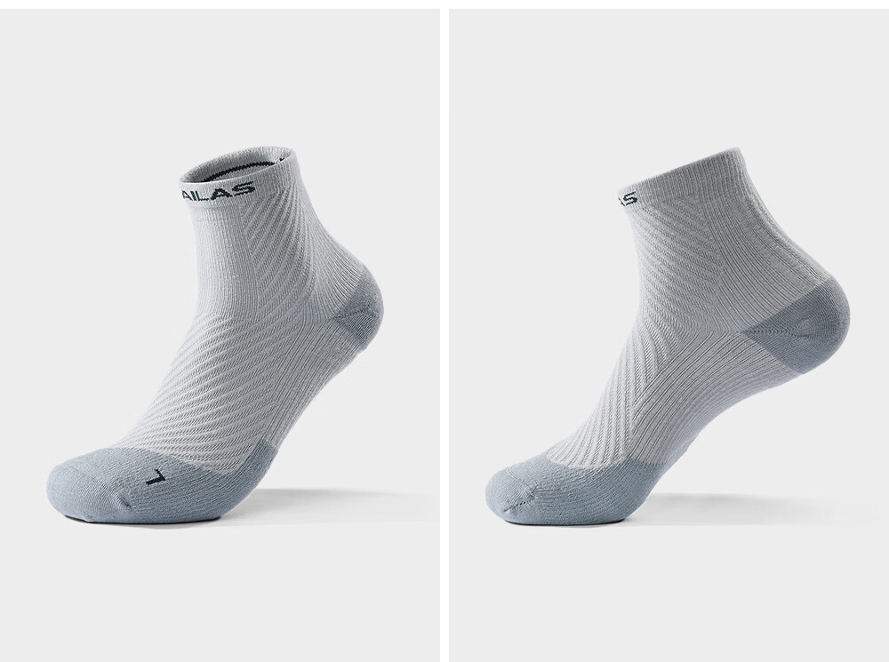 KAILAS Kailas Women's Low-Cut Sports Socks (2 Pairs) KH2602202 Sky Blue/Deep Sky Blue M 10