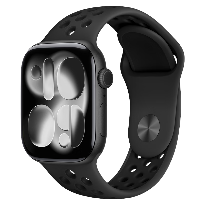 BHO Compatible Apple Watch Band for Apple Watch S12/S11, Breathable Sports Strap for IWatch S10/S9/8/7/6/SE3/Ultra4/3/2 Silicone Watchband