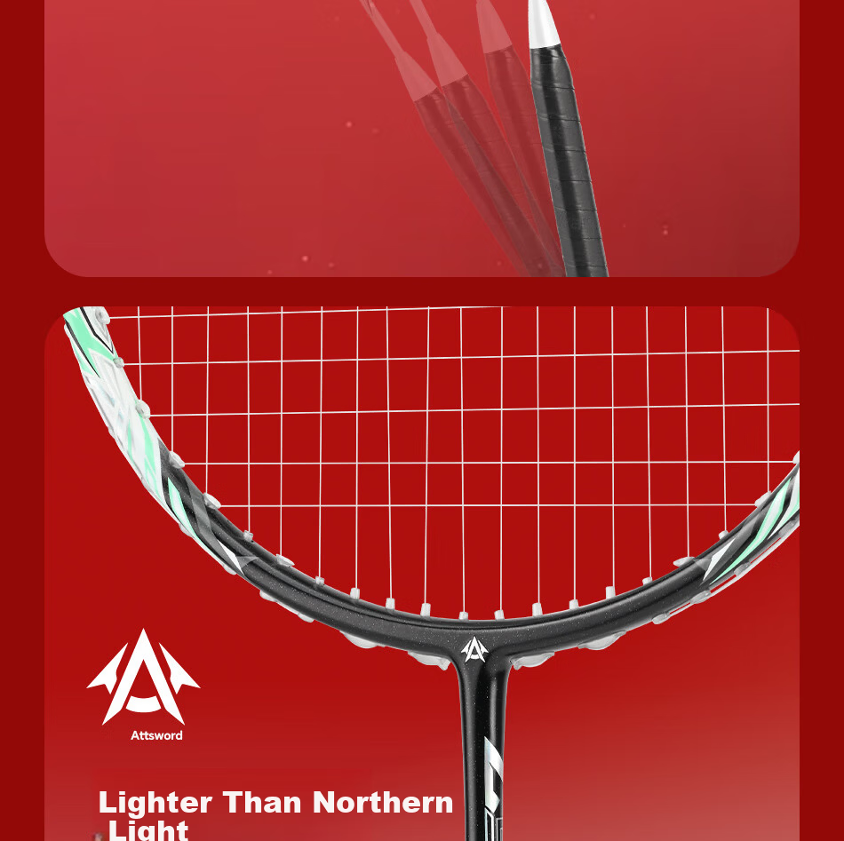 KAWASAKI Christmas Limited Edition Badminton Racket Gift Box Lightweight Full Carbon Unisex Student Birthday Couple New Model 6