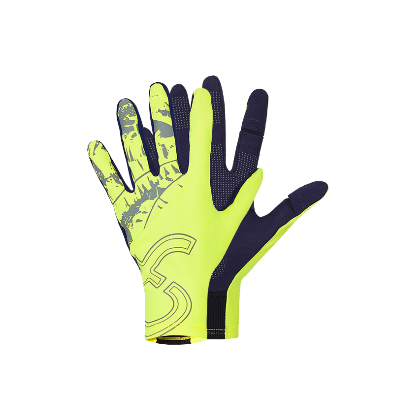 Feibit Thin Fleece Gloves 3.0 Unisex Running Outdoor Warm Touchscreen Cycling Windproof Classic Black L