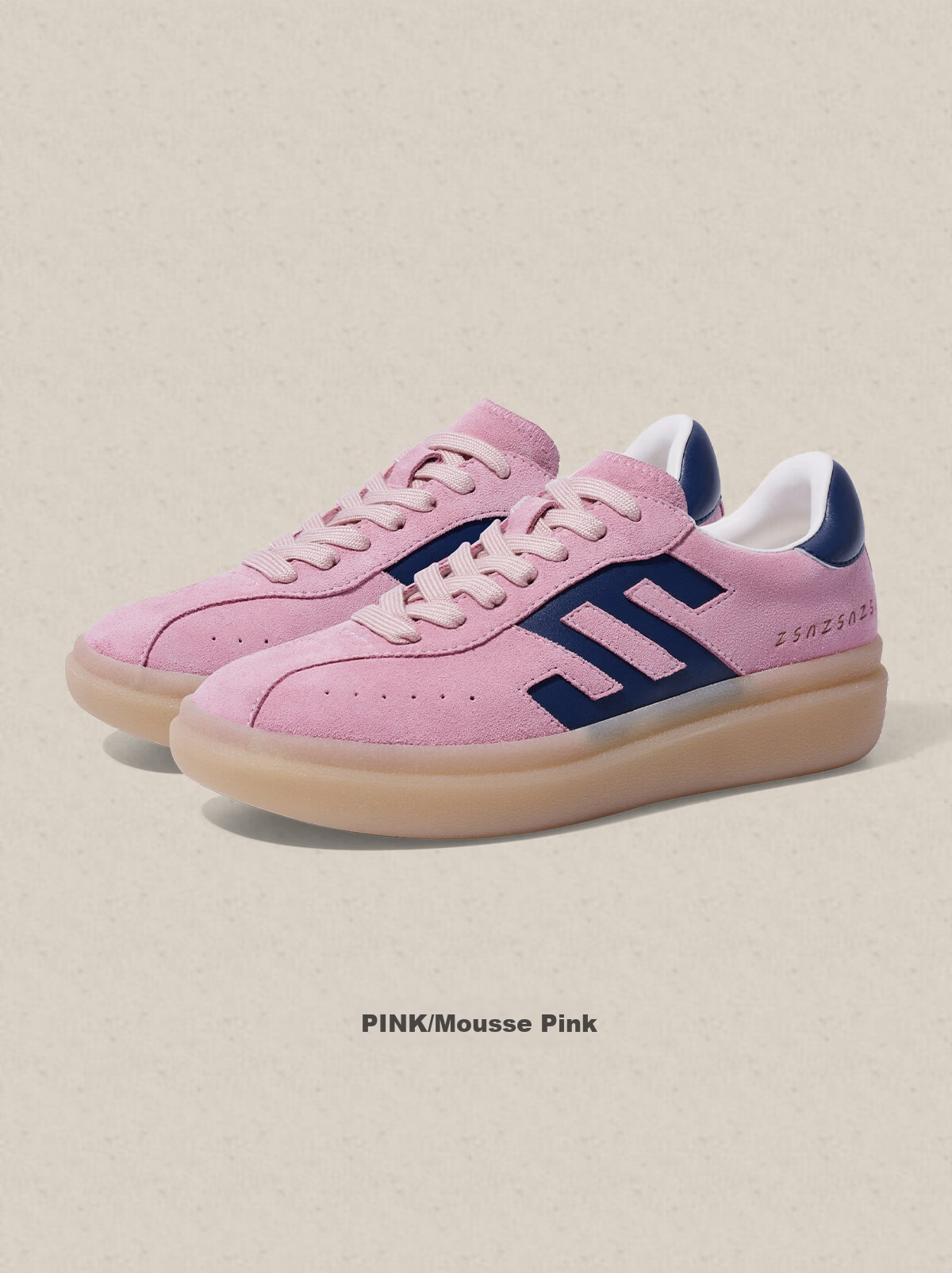 Sasa Su [Celebrity Edition] Spring Summer Thick Sole Sports Casual Sneakers Women Retro Military Training Shoes Macaron ZA65151-30 17