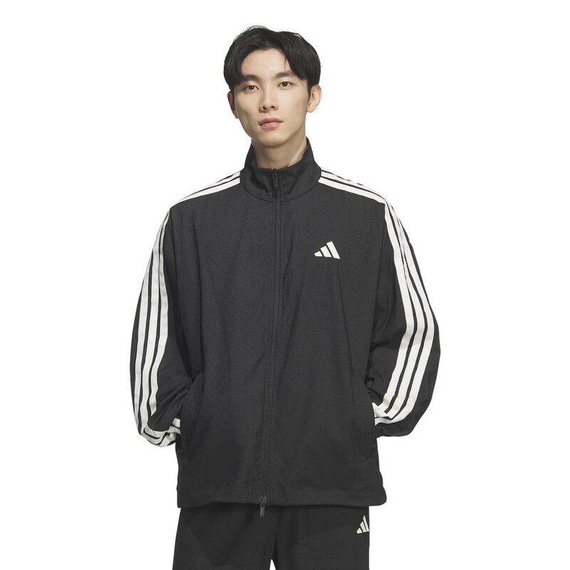 Adidas Sport Style Series Men's ST 3ST DENIM J Woven Jacket KR2548 Black L