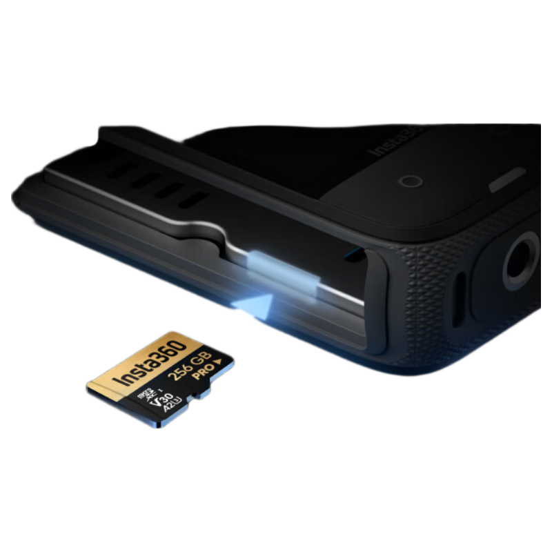 Insta360 Official Recommended Accessory: 256GB Memory Card SD Card [Compatible with All Models Except GO 3/GO 3S]