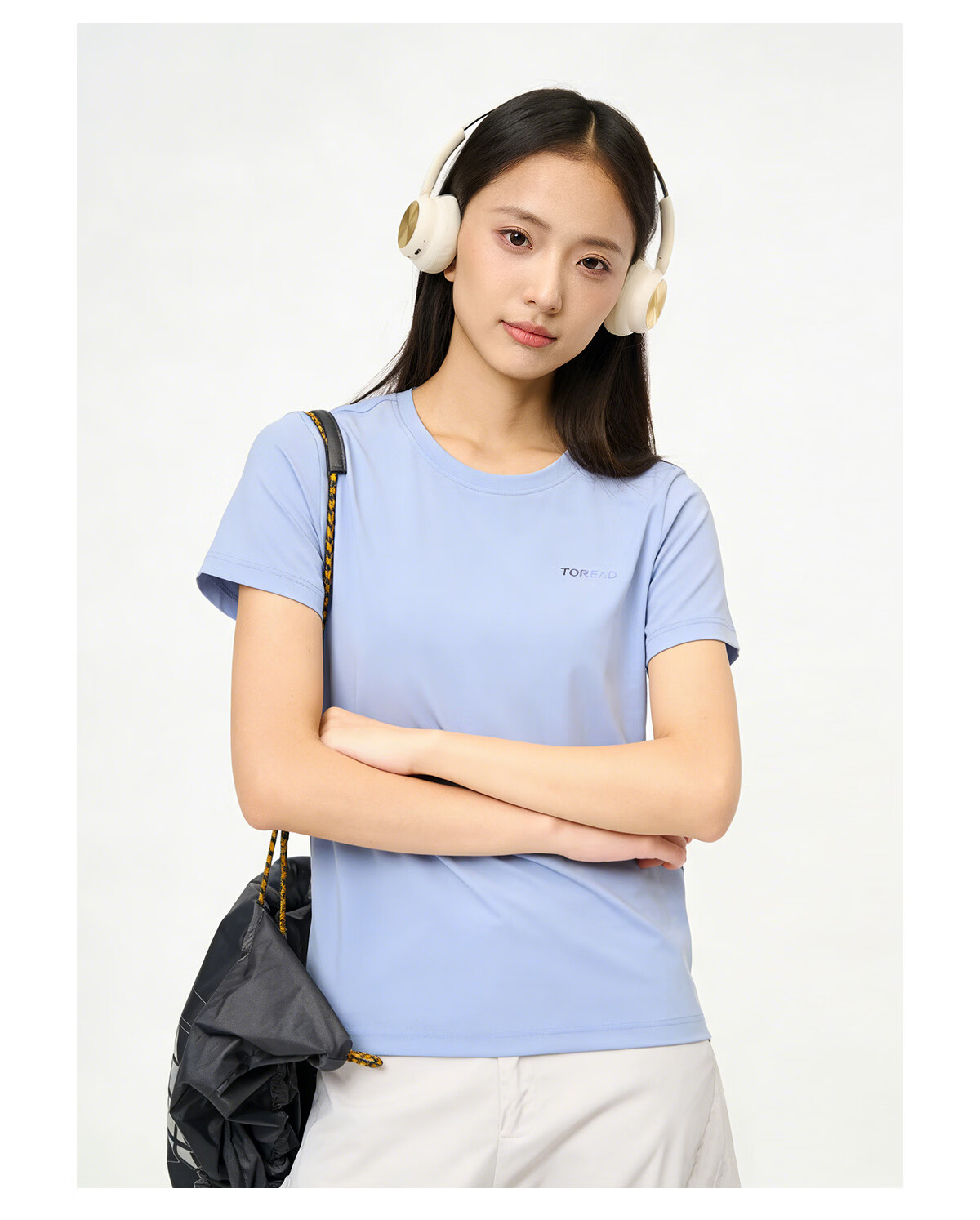 TOREAD Quick-Dry T-Shirt 26 Spring Summer New Couple Breathable Short Sleeve Sun Protection Round Neck Stretch Sports Top TAJJBO82716 18