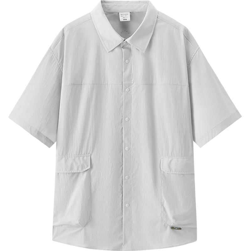 Semir Wang Anyu Marcus Collaboration Men's Short Sleeve Shirt 2026 Summer New UPF50 Sun Protection Top