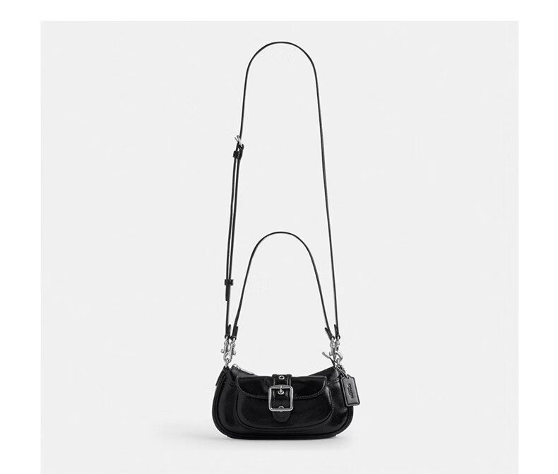 COACH Women's ASHTON Mini Shoulder Crossbody Bag Black CDB19 4