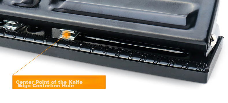 KW-Trio 3-Hole 4-Hole Punch Machine Multi-Hole Office Puncher Adjustable Hole Spacing Punches up to 10 Pages 12