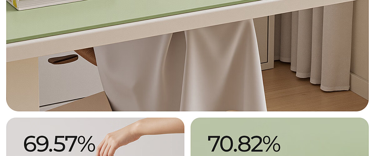 Zichen Eye Protection Silicone Student Desk Mat Children's Study Table Office Computer Writing Desk Special Tablecloth Desktop Protector 30