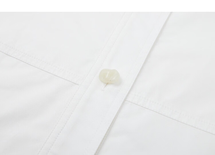 Demana Pure Cotton Wardrobe Spring Minimalist Lapel Lace Embroidered Sleeve Loose Petite Women's Jacket 13