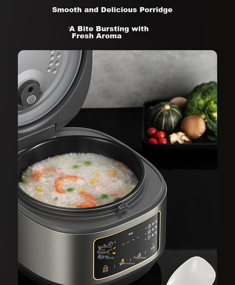 Midea 3L Rice Cooker Home Micro-Pressure Slow Cook Smart Reservation Yogurt Multifunction Copper Energy-Gathering Non-Stick Inner Pot Electric Rice Cooker 1-6 People [MB-TQ332] 17