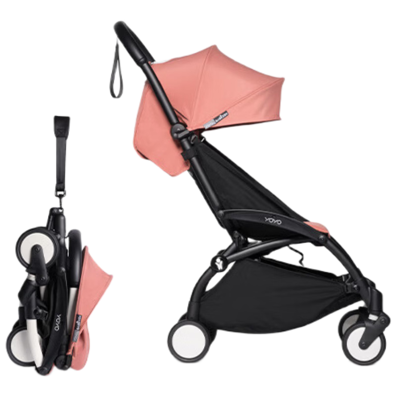 Stokke All-Terrain Lightweight Baby Stroller Foldable YOYO3 6+ Air France Blue Third Generation Fabric