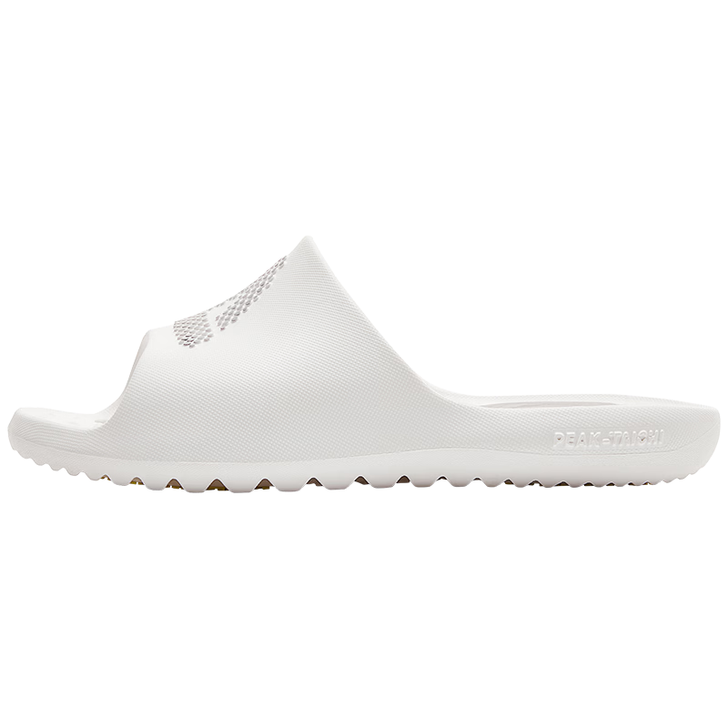 PEAK Taiji Ruyi Men's Off-White Soft Sole Non-Slip Breathable Casual Slippers ET262031L