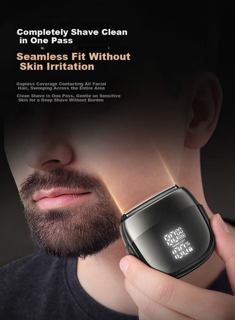VTT Germany Electric Shaver Reciprocating 6-Head Portable Mini Travel Gift for Boyfriend Father Dad Birthday 11