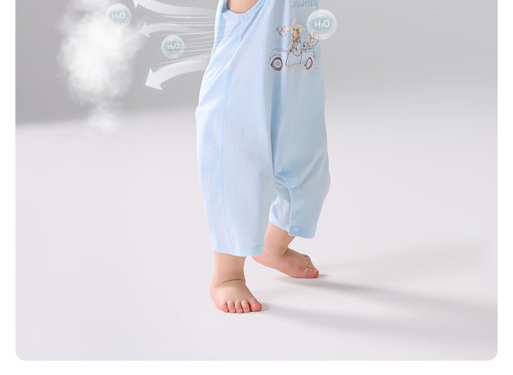 Betis Baby Clothes 2026 New Summer Thin Sleeveless Unisex Infant Romper Newborn Homewear 14