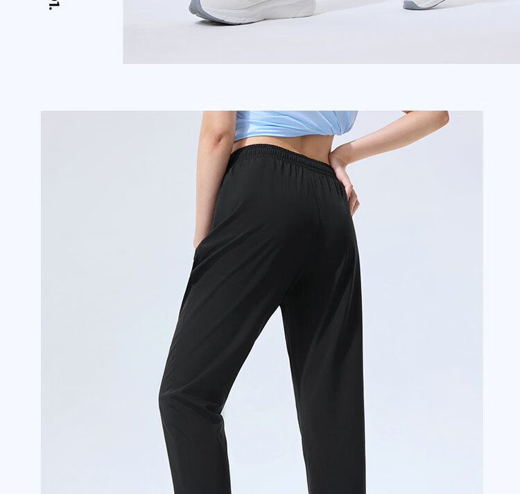 Xtep Women's Sports Long Pants Summer Breathable Moisture-Wicking Quick-Dry Cooling Running Fitness Outdoor 18