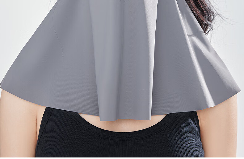 ZIY Seamless Breathable Face Shield Women's Summer Shoulder Neck Integrated Sun Protection Mask UV Protection Eye Corner Face Cover 6