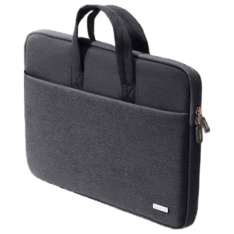 Ugreen Laptop Bag Handbag Storage Bag 14-14.9 Inch Business Double-Layer Black Sleeve Compatible with Apple MacBook Lenovo Huawei MateBook Xiaomi