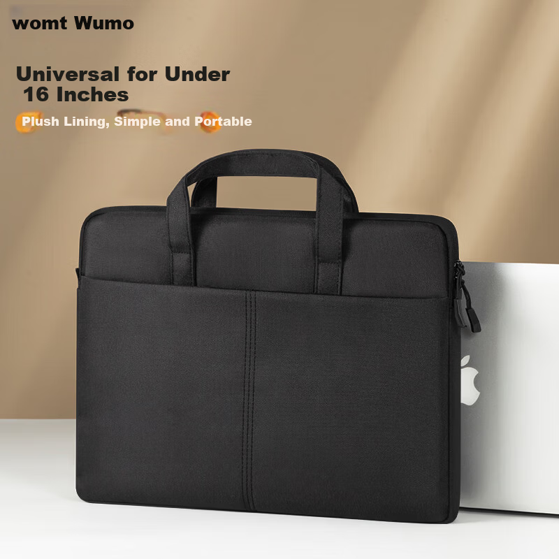WOMT Laptop Bag 15.6-16 Inch Briefcase for Apple Huawei Xiaomi Lenovo Commuter Unisex