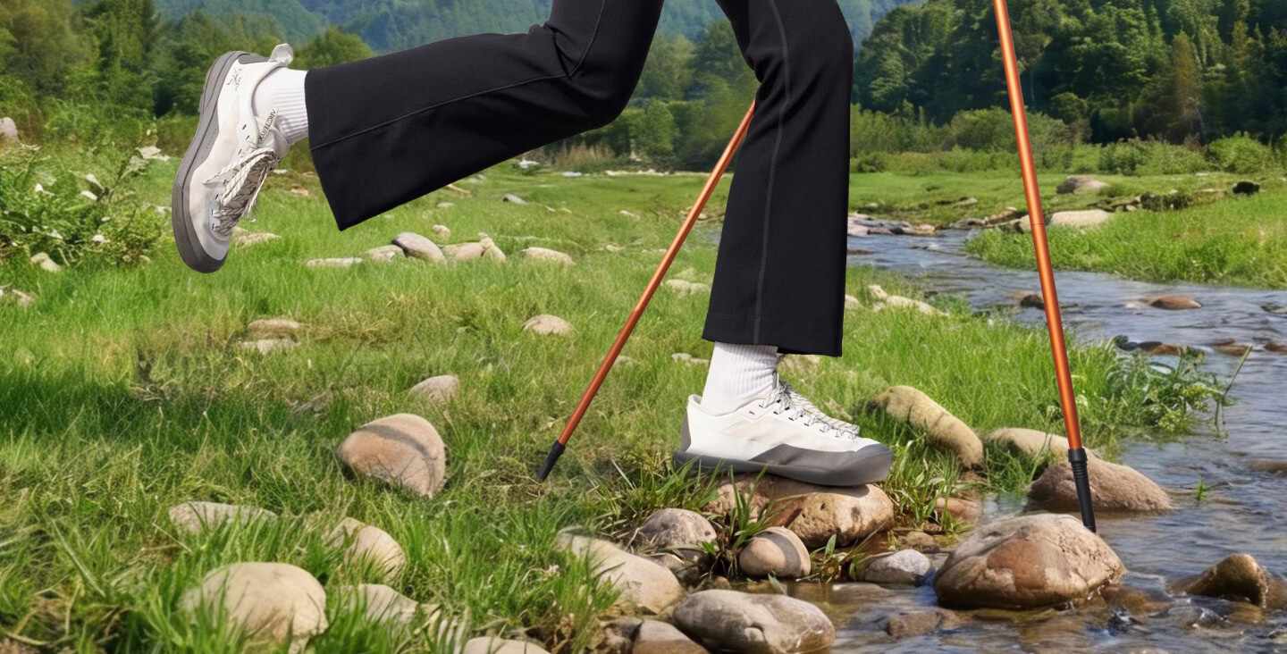 Keep Aluminum Alloy Trekking Pole for Children, Ultra-Light Telescopic Hiking Equipment, Portable Pressure-Resistant Walking Stick, Outdoor Cane 23
