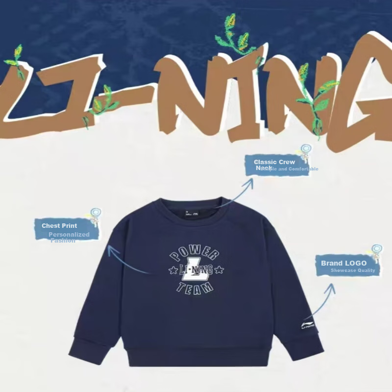 Li-Ning Li-Ning Kids Sports Lifestyle Series Boys' Pullover Sweatshirt 2