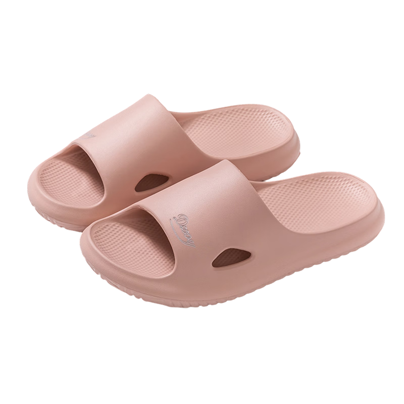 Darcy Sir Women's Summer Indoor Home Thick Sole Bathroom Non-Slip Couple Outdoor Soft Feeling Slippers Men's