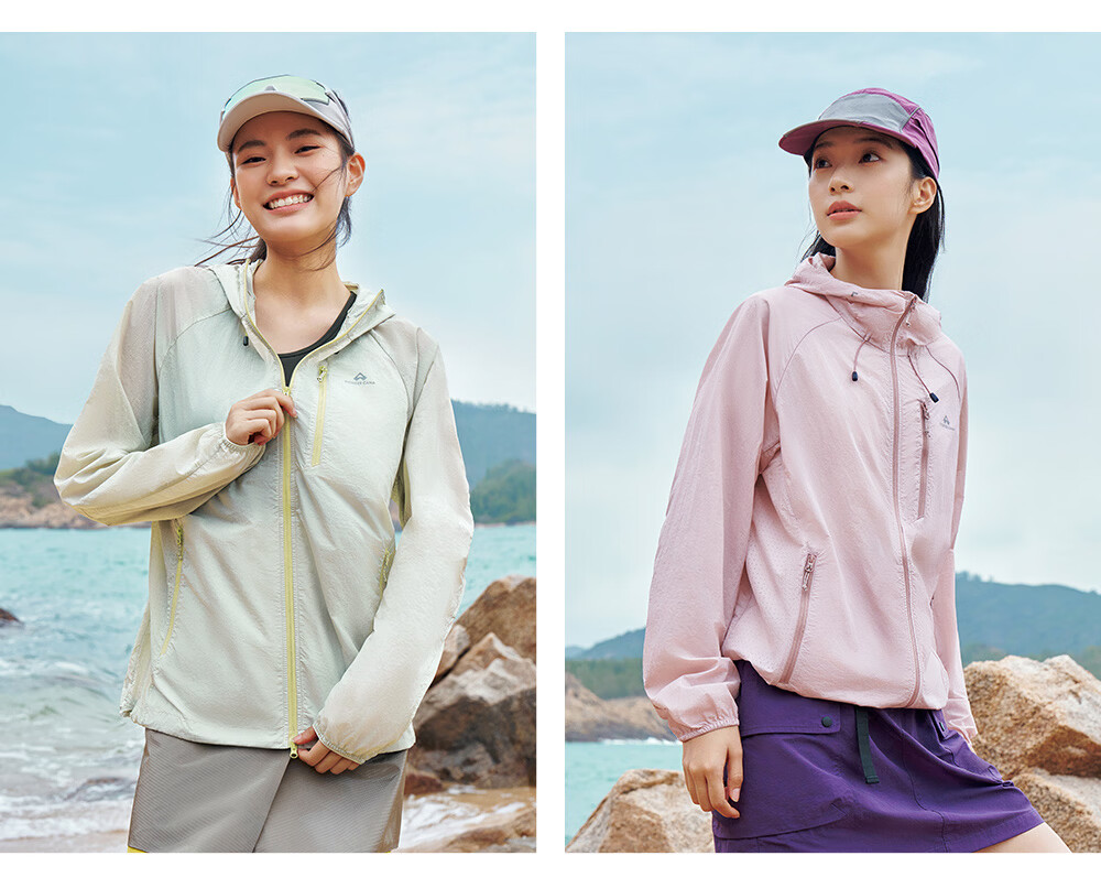 Toread Yang Chaoyue Same Style Ice Butterfly Sunscreen Jacket Women Outdoor Summer UV Protection Lightweight Breathable Sun Protection Coat 29