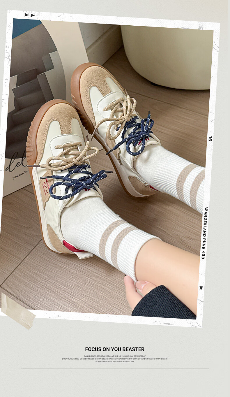 Warrior Training Shoes for Women Spring Casual White Sneakers Versatile Student Sports Canvas Shoes 371 Gray Beige Black Size 39 5
