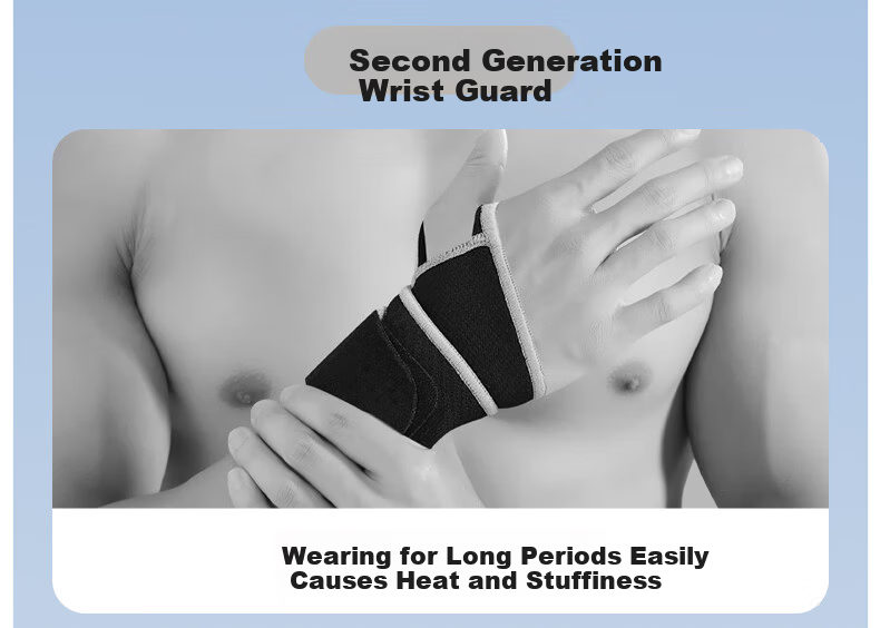 Li-Ning Tendonitis Wrist Support Brace Sports Anti-Sprain Wristband for Strain Relief Mom's Hand Mouse Hand Postpartum Recovery Summer Unisex 4