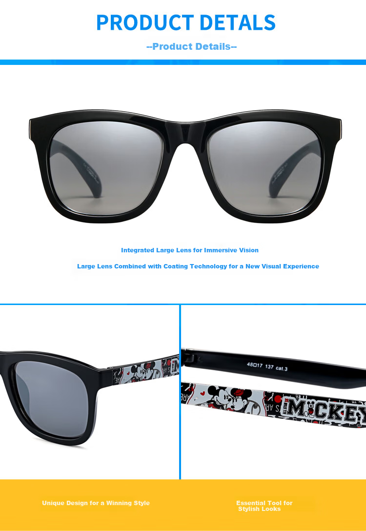 Disney Children's Sunglasses for Girls, Kids' Outdoor Travel Vacation UV Protection Eyewear 7
