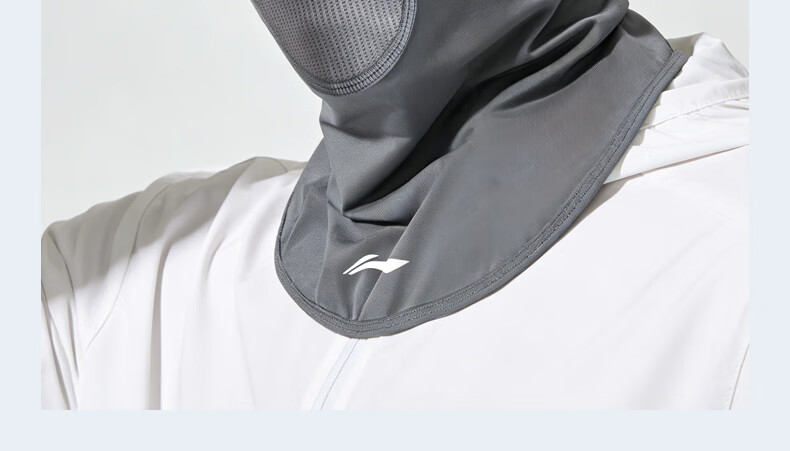 Li-Ning Sun Protection Head Cover Face Mask Unisex Cycling Summer Ice Silk Neck Gaiter Full Face Windproof Dustproof Riding Mountaineering Fishing Gear 25