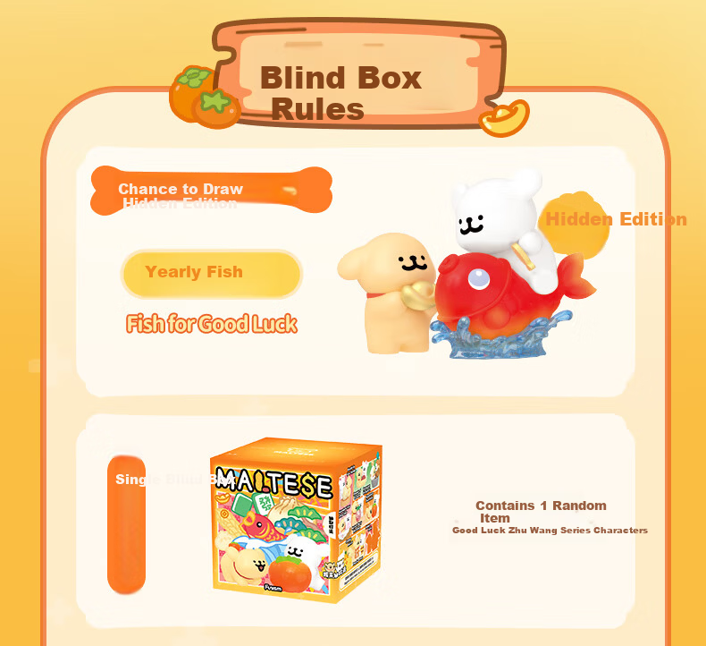 Funism Women's Day Gift Funism Line Dog Lucky Woof Woof Blind Box Figurine Desktop Ornament Gift Box 20