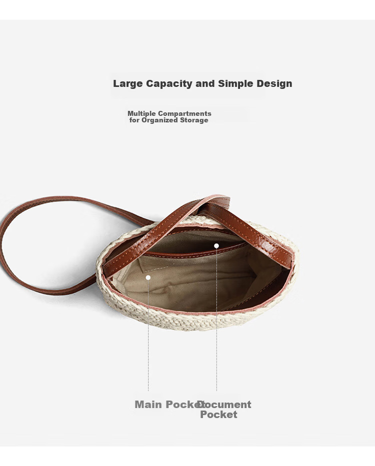 Love Sea Women's Handwoven Phone Bag Beach Luxury Brand Birthday Women's Day Gift 2