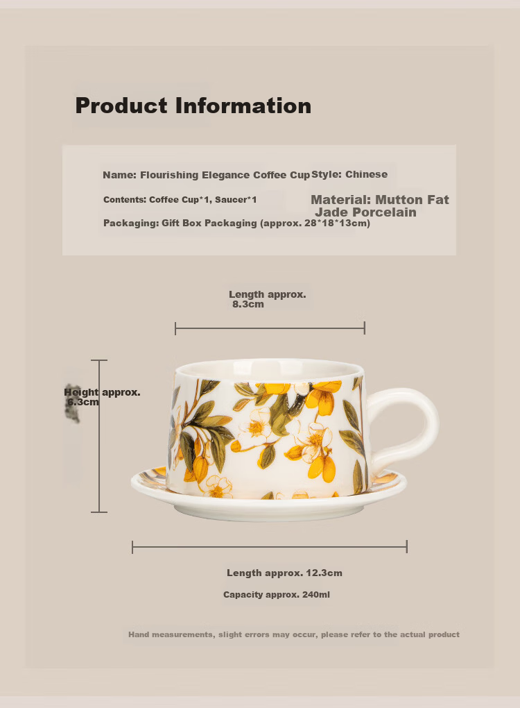 Gold Inlaid Jade Ceramic Mug High-Value Practical Coffee Tea Cup for Women Ins Style Birthday Wedding Gift 7