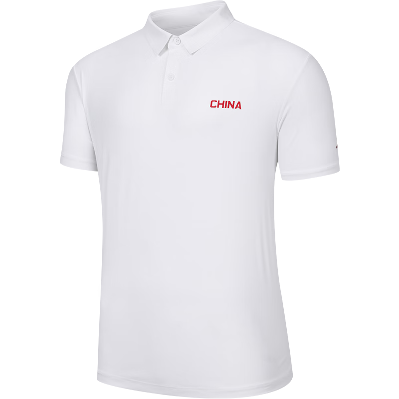 Erke Men's Micro Collar Short Sleeve T-Shirt Summer Sports Polo Shirt Outdoor Sun Protection Ice Cooling Deodorizing Tennis Sports Top