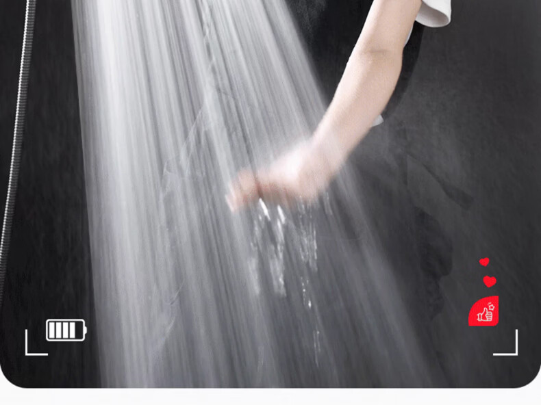 ILeddog [Germany] Pressurized Shower Head Handheld Filtered Shower Set for Home Bathroom NAL-016 5
