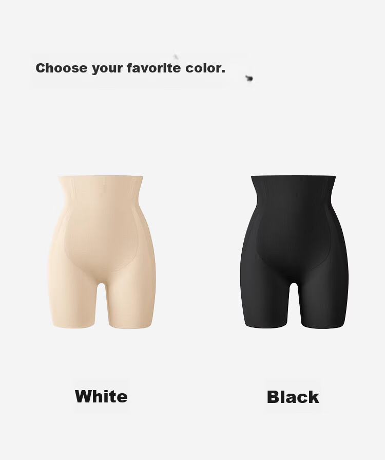 JOAE Abdominal Control and Hip Lifting Shaping Antibacterial Cooling High Waist Strong Tummy Tuck Waist Shaping Safety Shorts L 15