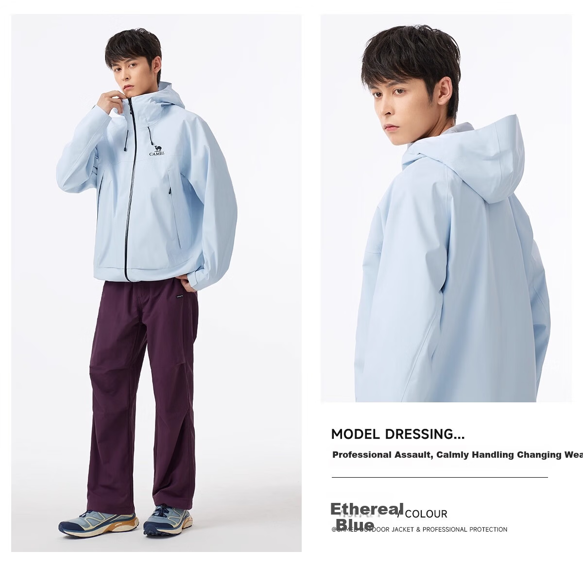 CAMEL (CAMEL) [Toray DX] King Kai Armor ULTRA 3L Hard Shell Single Jacket Series PRO Waterproof Men's B275 Jacket 23