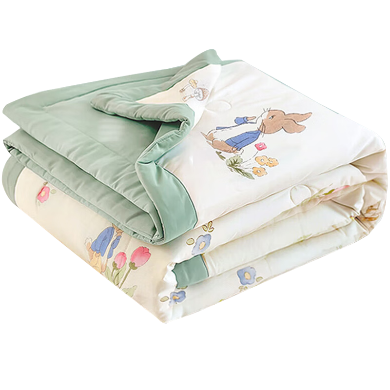 Wuyinliangpin Class A All-Cotton Summer Quilt, 100% Pure Cotton Comforter, Summer Cool Quilt, Cotton Duvet, 150*200cm