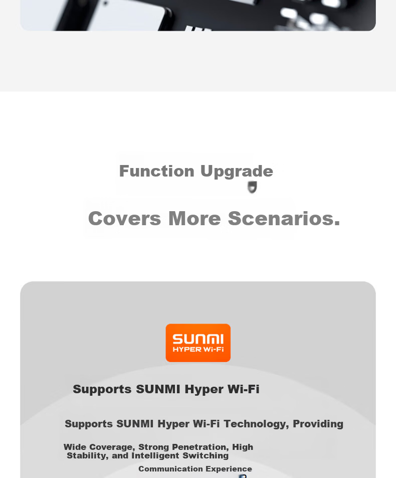 Sunmi V3 Standard Edition Handheld POS Terminal Takeout Order Mobile Ordering Payment Queue Number Retail Management Receipt and Label Dual Printing 9
