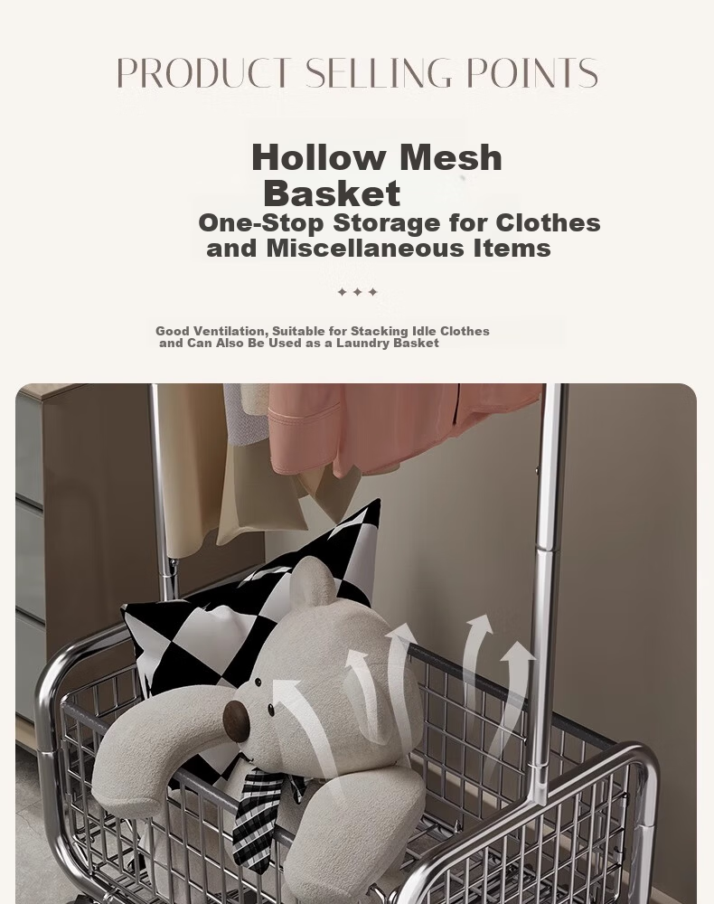 Chibilun Bedroom Floor Coat Rack Home Metal Clothes Hanger Stand Wardrobe Room Storage Overnight Clothes Rack 7